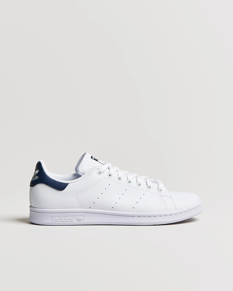adidas Originals Stan Smith Sneaker White/Navy – Hvit
