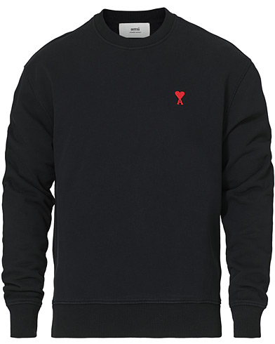 Sweatshirts |  Heart Logo Sweatshirt Black