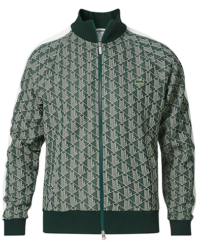  |  Zipperd Jacuard Jacket Green