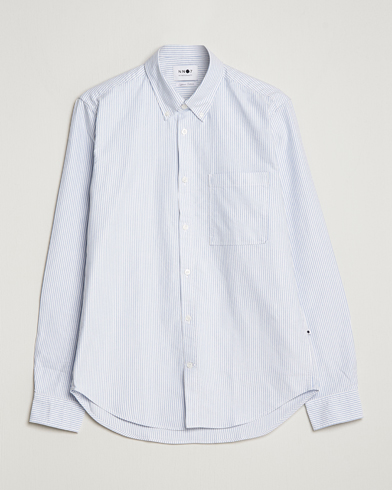 Herre | Oxfordskjorter | NN07 | Arne Button Down Oxford Shirt Blue/White