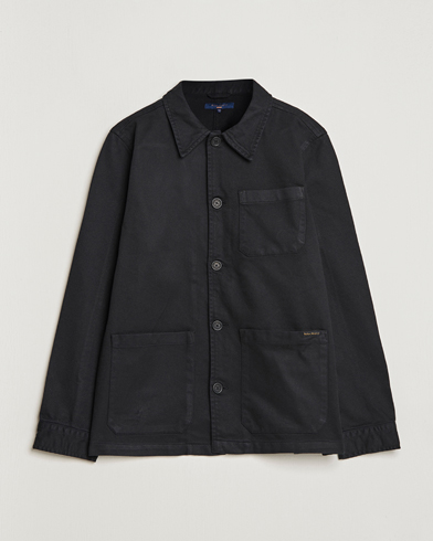 Herre | An overshirt occasion | Nudie Jeans | Barney Worker Overshirt Black