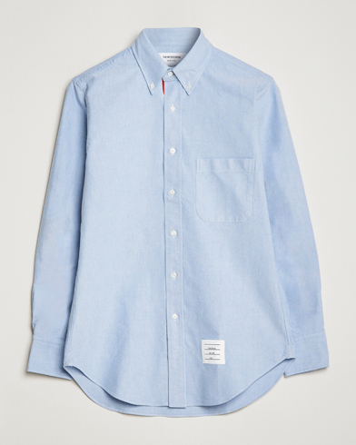 Herre | Avdelinger | Thom Browne | Grosgrain Placket Oxford Shirt Light Blue