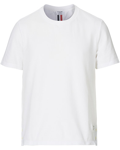 Herre |  | Thom Browne | Center Back Stripe T-Shirt White
