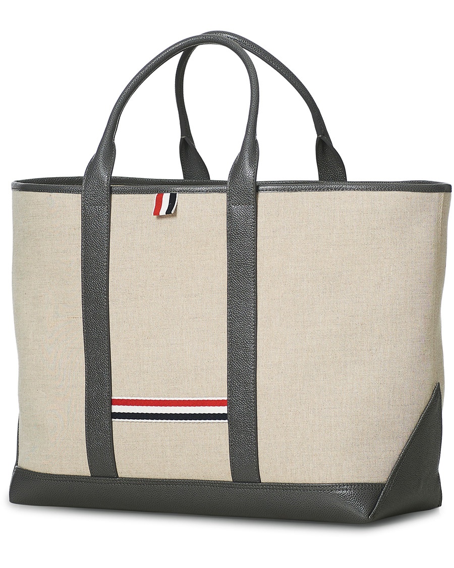 Thom Browne Weekend Totebag Natural Thom Browne Weekend Totebag Natural