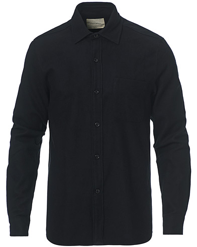  |  Heavy Flannel Shirt Dark Navy