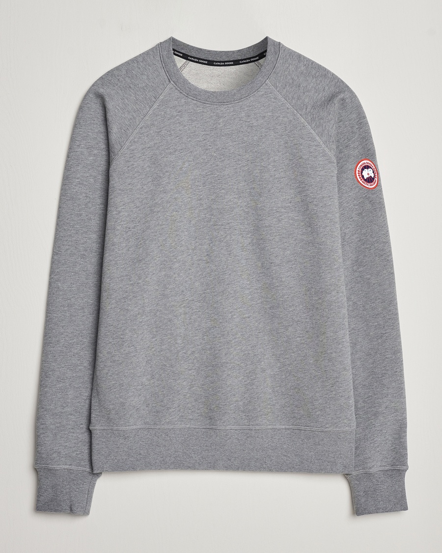 Herre | | Canada Goose | Huron Crewneck Stone Heather