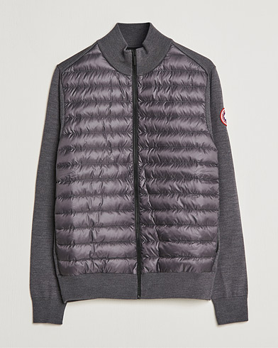 Herre |  | Canada Goose | Hybridge Knit Packable Jacket Iron Grey