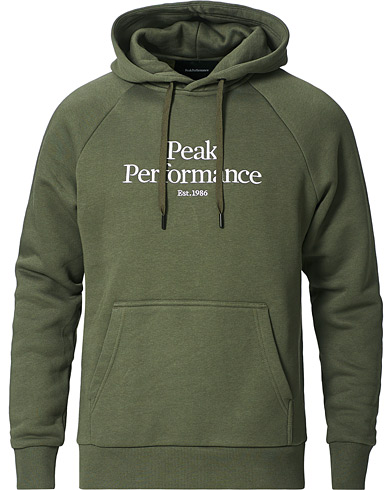 Herre | Peak Performance | Peak Performance | Original Logo Hoodie Pine Neddle