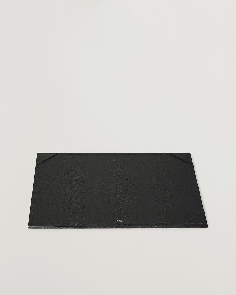 Herre | Til hjemmet | Smythson | Panama Desk Mat Black