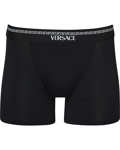 Herre |  | Versace | Microfiber Boxer Briefs Black