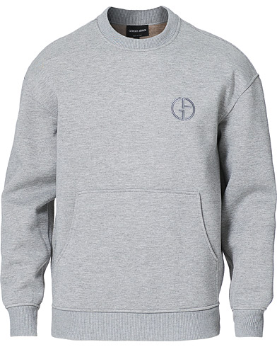  |  Double Jersey Sweatshirt Grey Melange