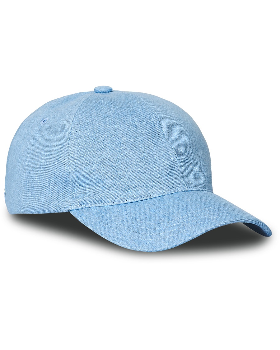 A.P.C. Charlie Baseball Cap Washed Indigo A.P.C. Charlie Baseball Cap Washed Indigo