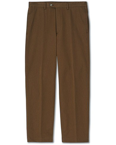  |  Tanker Washed Cotton Trousers Army Brown