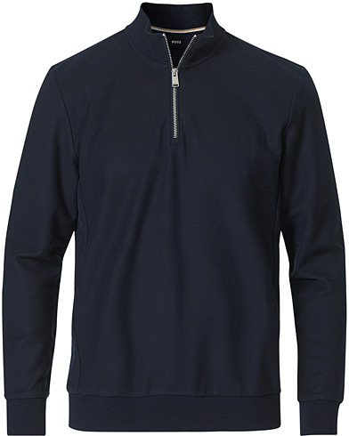  |  Sidney Jersey Half-Zip Sweater Dark Blue