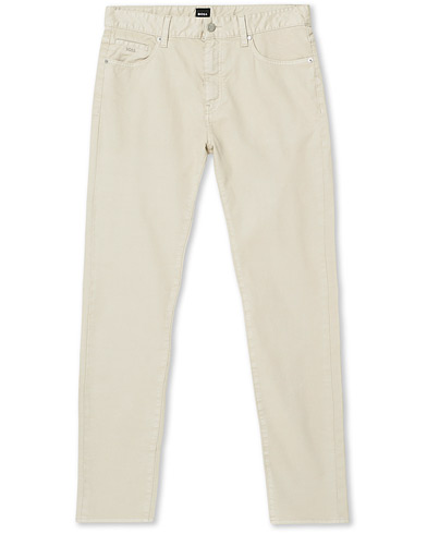Herre | 5-Pocket-Trouser | BOSS | Keith 5-Pocket Pants Light Beige