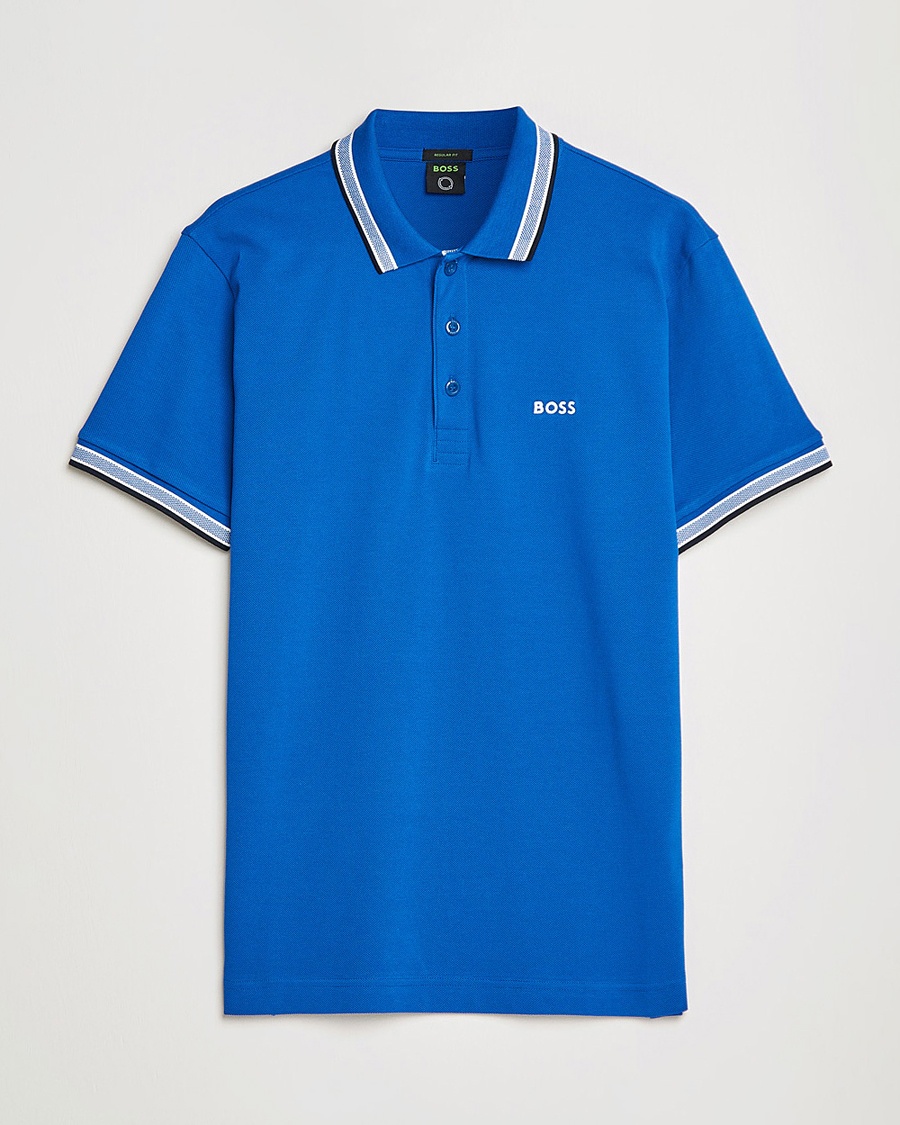 Herre | | BOSS Athleisure | Paddy Piké Medium Blue