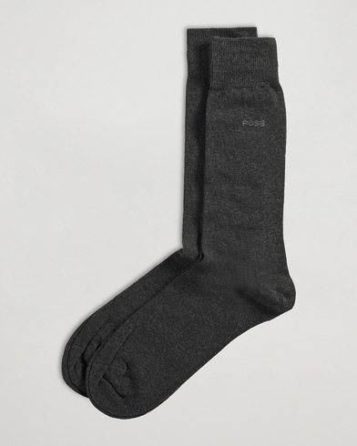 Herre | Vanlige sokker | BOSS BLACK | 2-Pack RS Uni Socks Grey