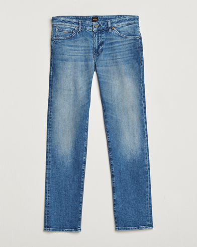 Herre | BOSS ORANGE | BOSS ORANGE | Maine Regular Fit Stretch Jeans Bright Blue