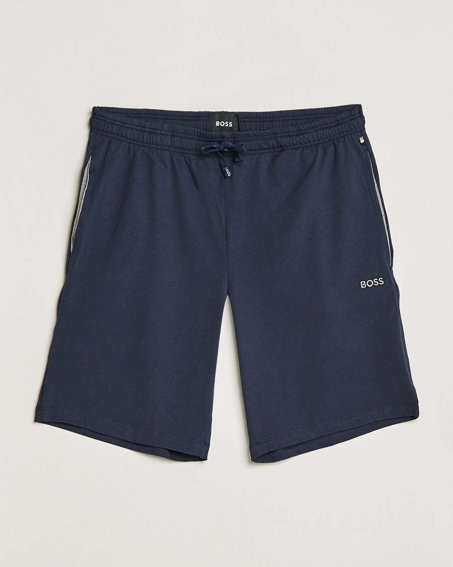 Herre | Joggebukseshorts | BOSS BLACK | Mix & Match Sweatshorts Dark Blue