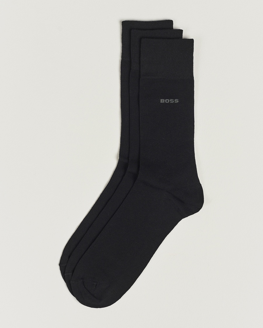 3-Pack RS Uni Socks Black – Svart