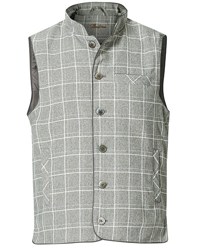  |  Quilted Light Padded Vest Grey