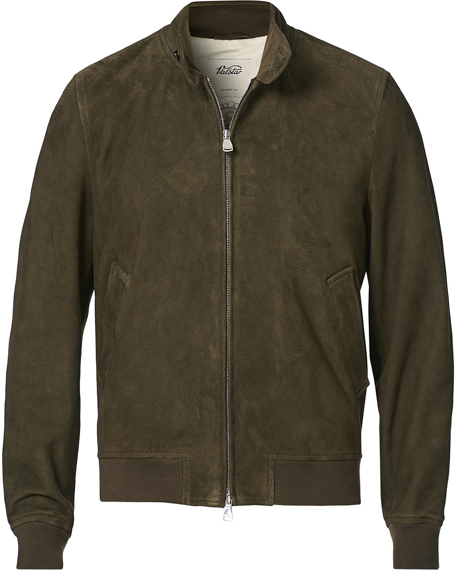 Valstar Suede Zip Blouson Muschio
