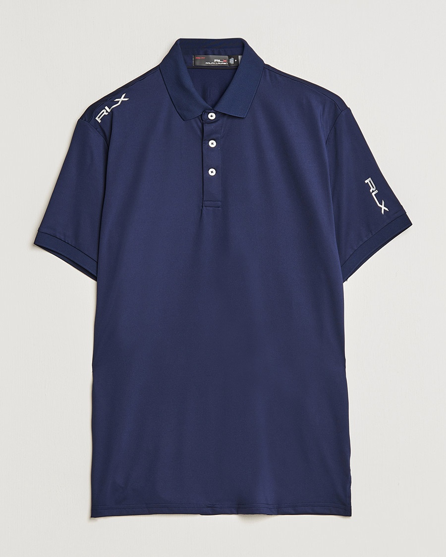 Herre | RLX Ralph Lauren | RLX Ralph Lauren | Airflow Active Jersey Polo French Navy