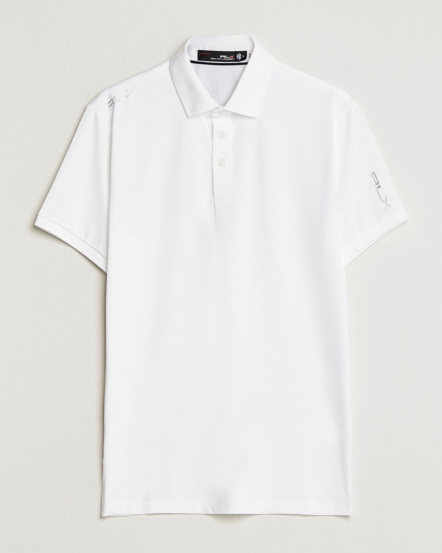 Herre | | RLX Ralph Lauren | Airflow Active Jersey Polo Ceramic White