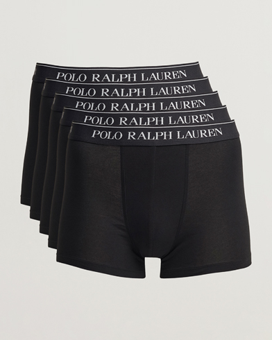 Herre | Undertøy | Polo Ralph Lauren | 5-Pack Trunk Black