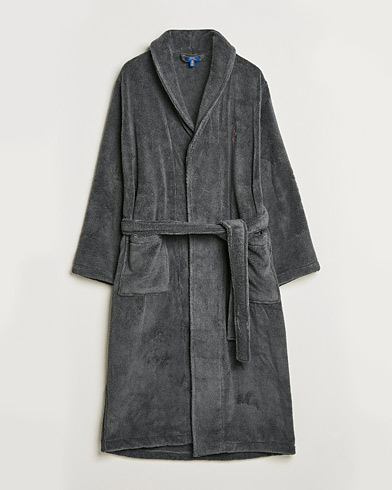 Herre | Loungewear-avdelingen | Polo Ralph Lauren | Cotton Terry Robe Dark Slate