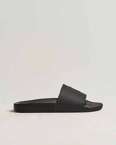 Herre | Sandaler og tøfler | Polo Ralph Lauren | Logo Slides Black