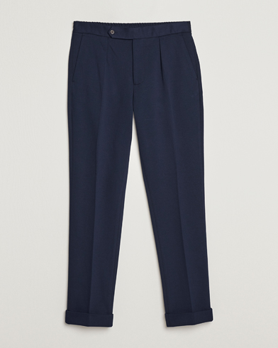 Herre | Dressbukser | Polo Ralph Lauren | Double Knit Tech Trousers Aviator Navy