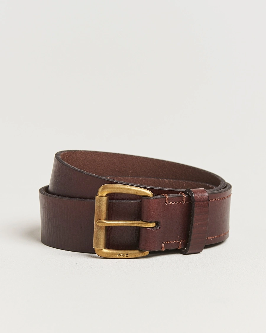 Herre | Assesoarer | Polo Ralph Lauren | Leather Belt Brown