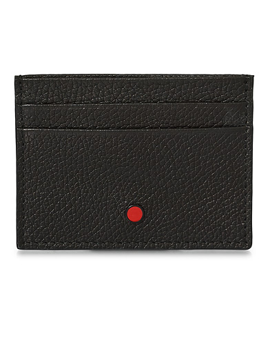Lommebok |  Deerskin Leather Cardholder Black