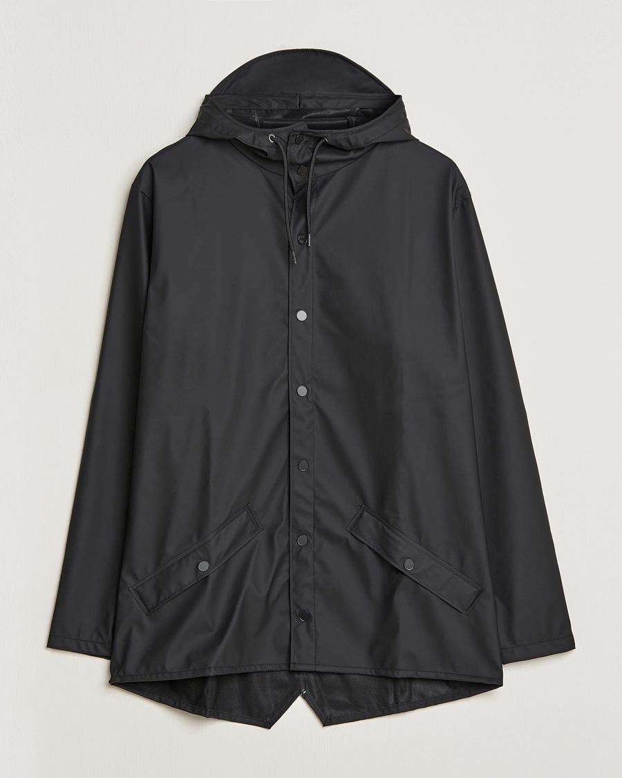 RAINS Jacket Black – Svart