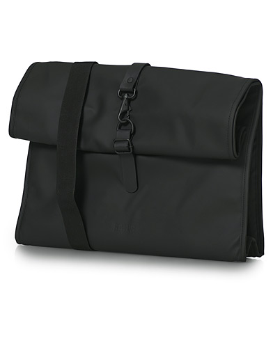 Skuldervesker |  Rolltop Messenger Bag Black