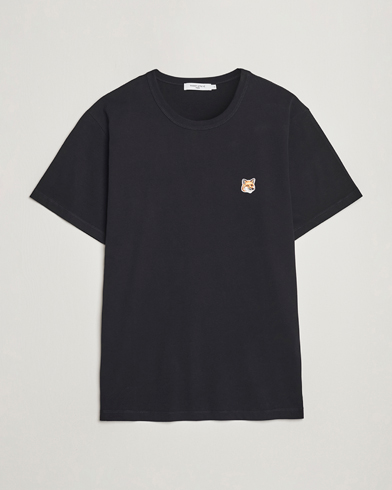 Herre | Kortermede t-shirts | Maison Kitsuné | Fox Head T-Shirt Black