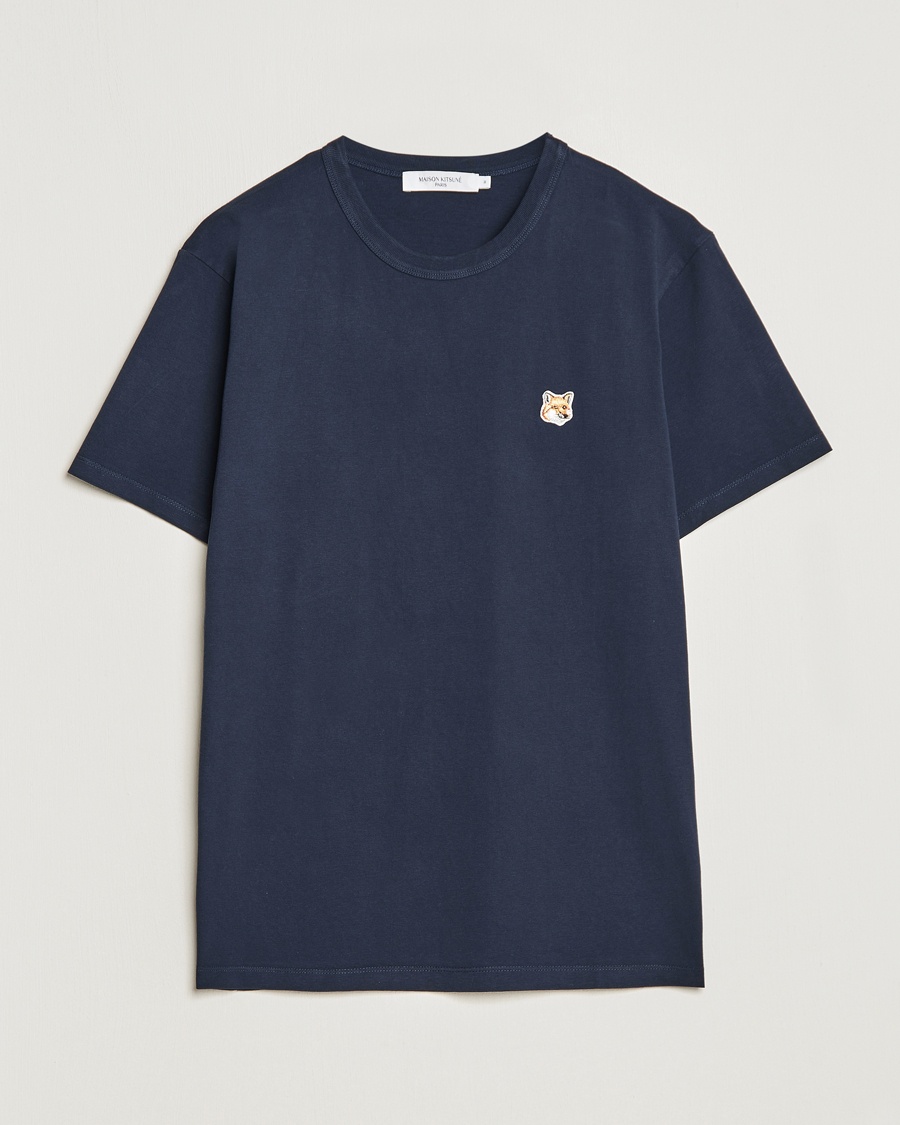 Herre | Maison Kitsuné | Maison Kitsuné | Fox Head T-Shirt Navy
