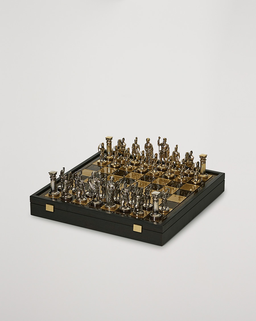 Herre | Til den stilfulle | Manopoulos | Archers Chess Set Brown