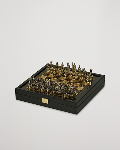 Manopoulos Greek Roman Period Chess Set Brown