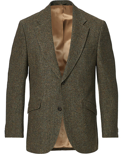 Til den stilfulle |  William Shetland Tweed Jacket Moss Donegal
