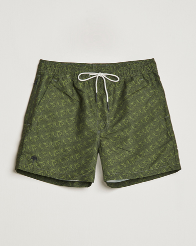 Herre |  | OAS | Printed Swimshorts Green Squiggle