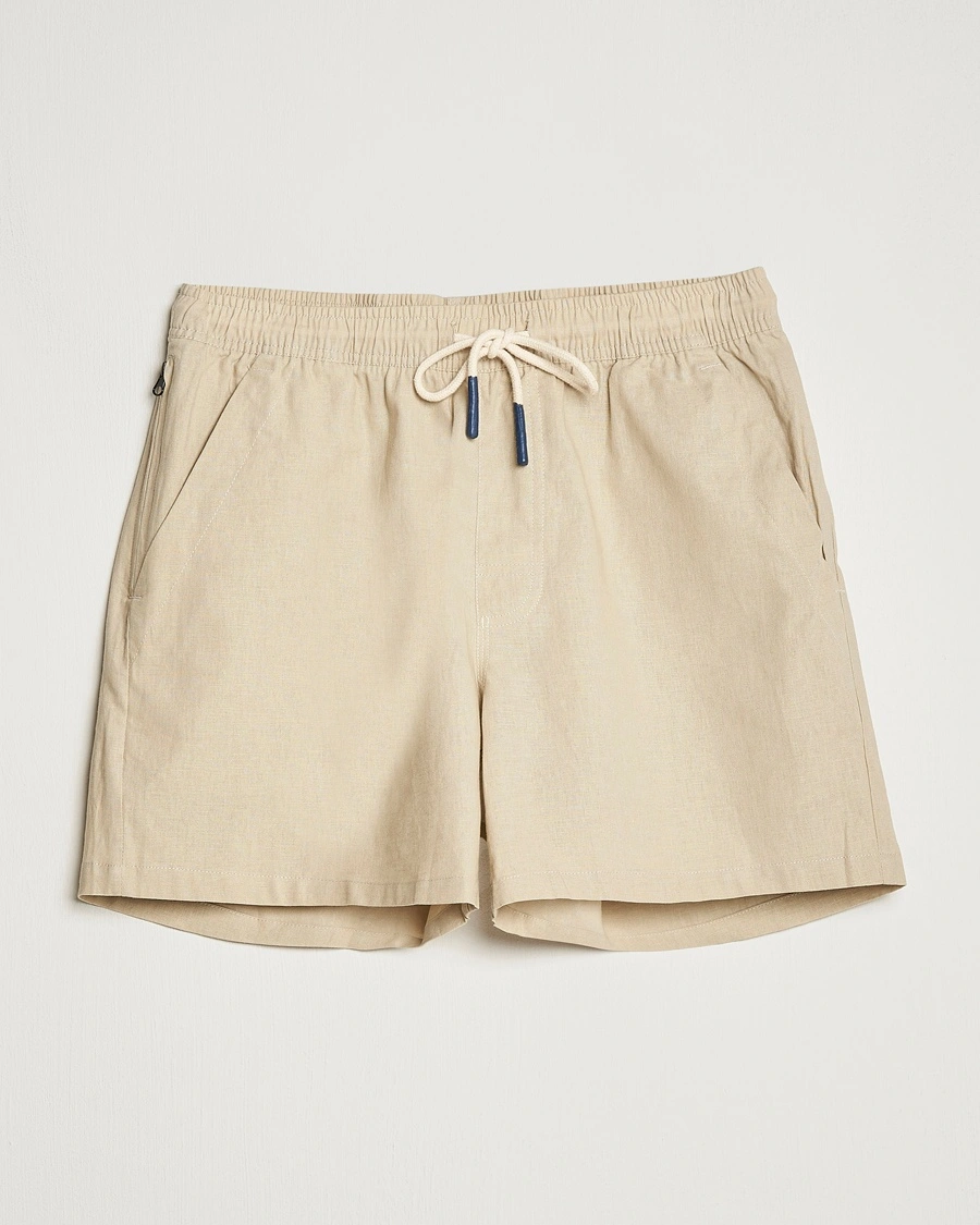 Herre | Linshorts | OAS | Linen Shorts Beige