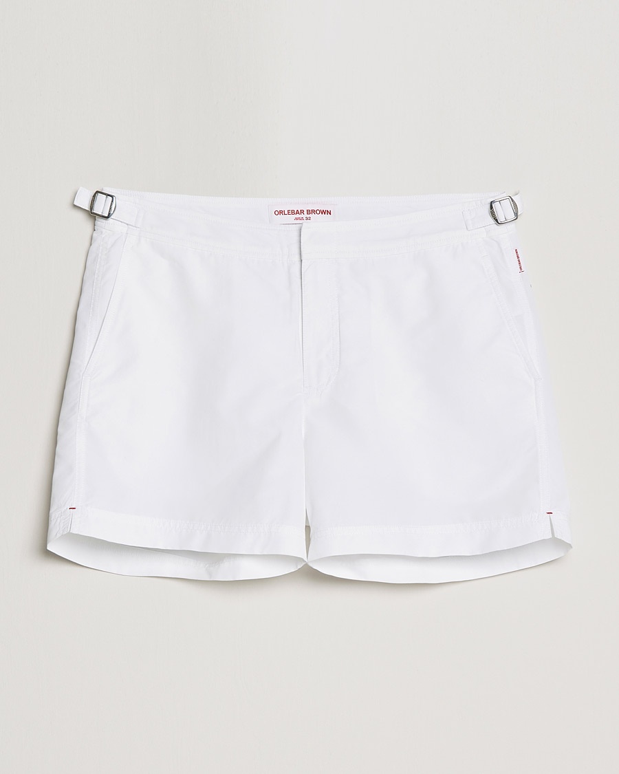 Orlebar Brown Setter Short Length Swim Shorts White – Hvit