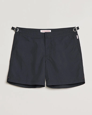 Herre | Dressede badeshorts | Orlebar Brown | Bulldog Medium Length Swim Shorts Black