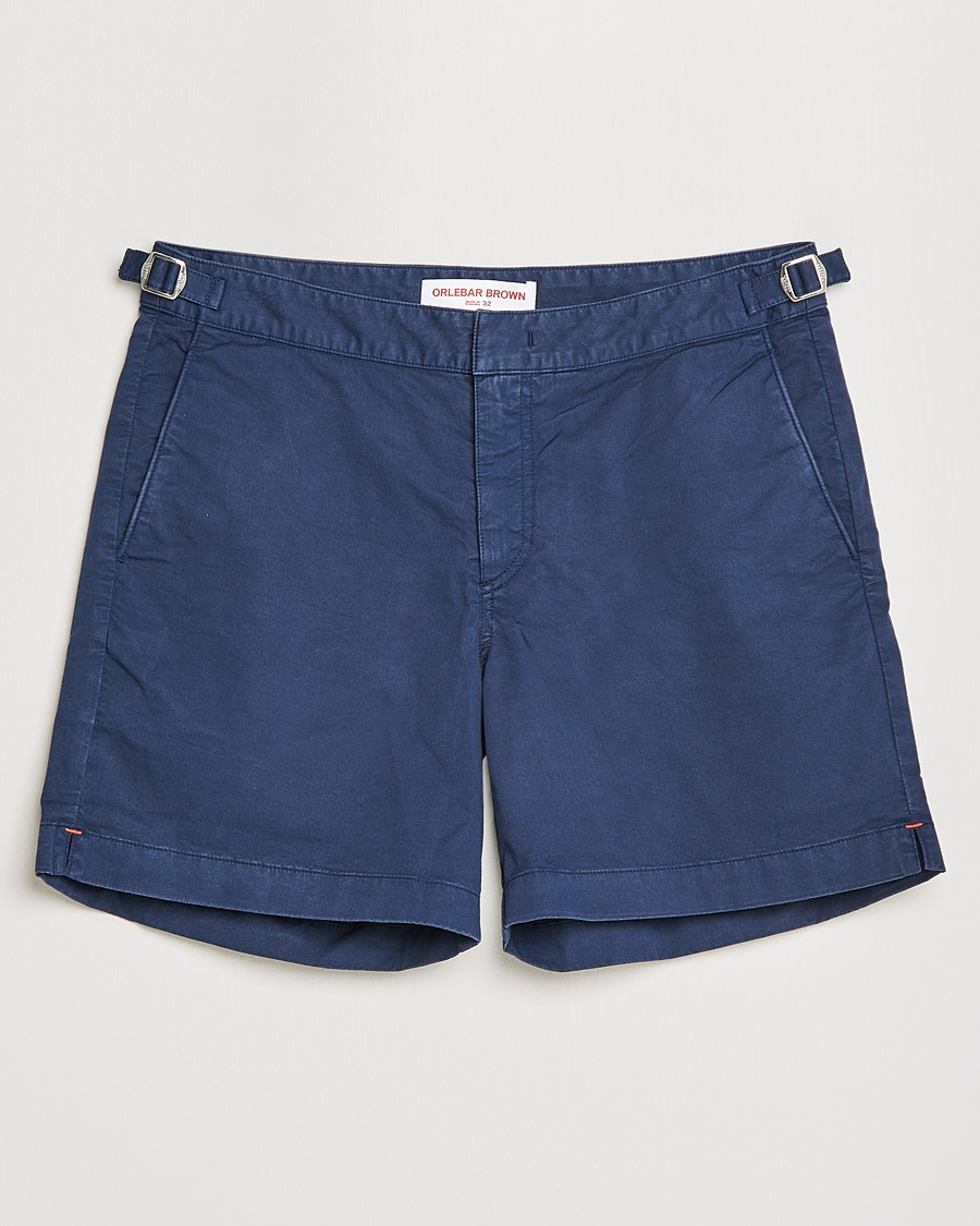 Herre | | Orlebar Brown | Bulldog Cotton Twill II Navy