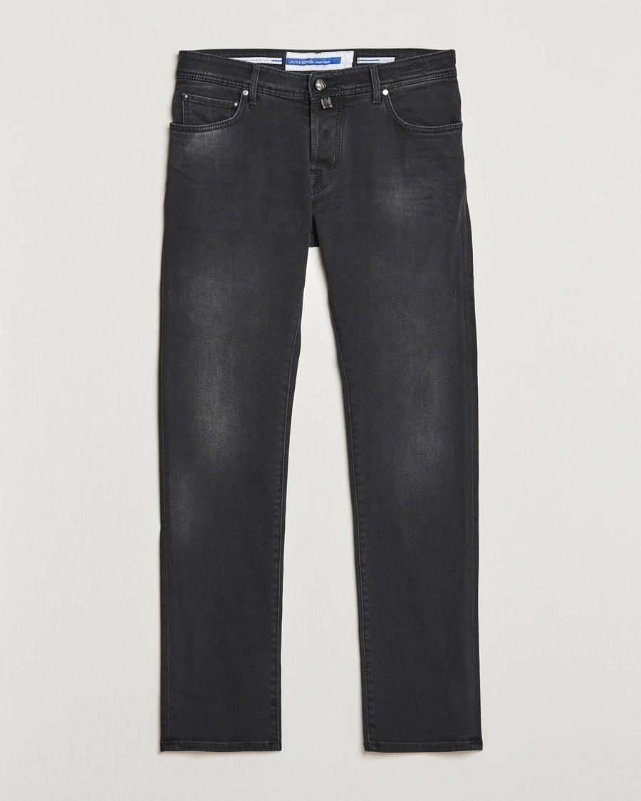 Herre | | Jacob Cohën | Nick 622 Slim Fit Stretch Jeans Black Dark Stone