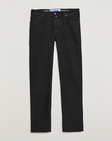 Italian Department |  Nick 622 Slim Fit Stretch Jeans Black Dark Wash