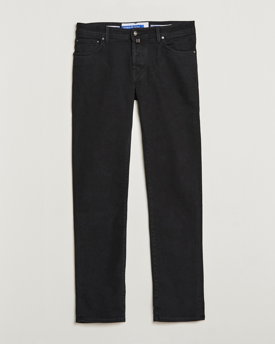  Nick 622 Slim Fit Stretch Jeans Black Dark Wash