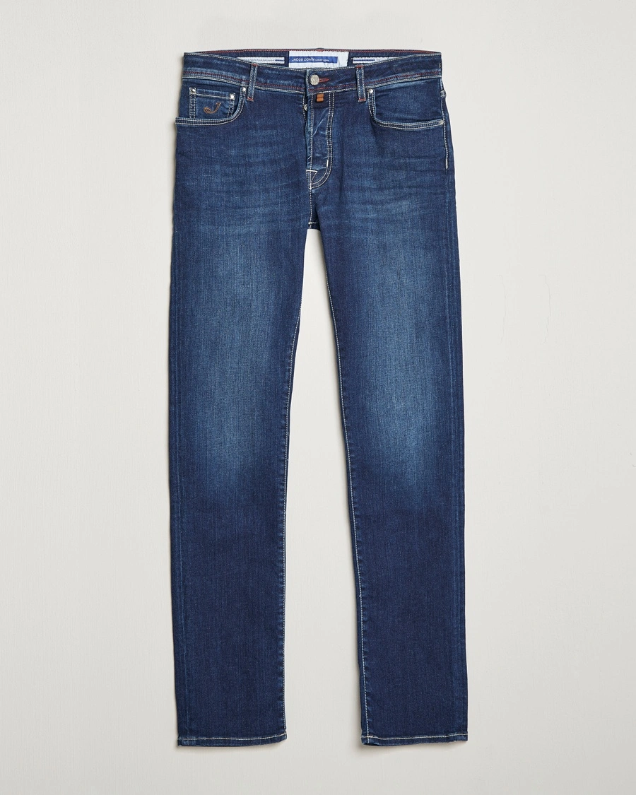 Herre | | Jacob Cohën | Bard 688 Slim Fit Stretch Jeans Medium Dark